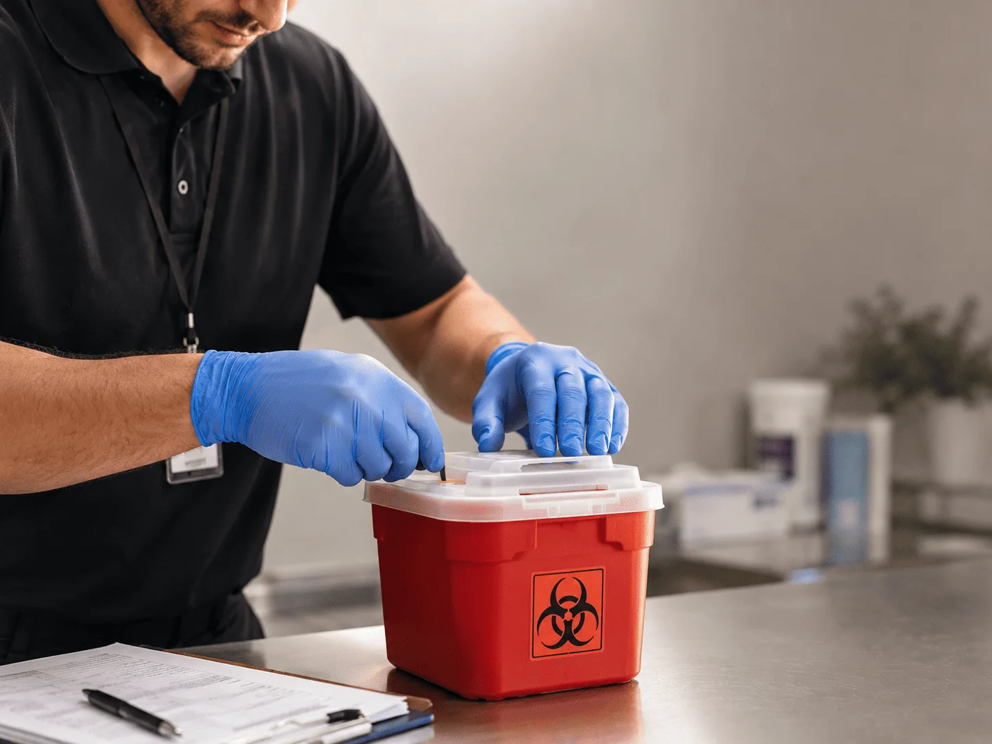 Why choose Sharps Waste Disposal in Lewisville, AR